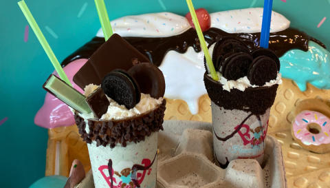 The Outrageous Bakery And Milkshake Bar In Michigan That’s Piled High With Goodness