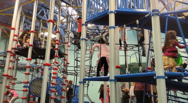 The Massive Indoor Playground In Alaska With Endless Places To Play