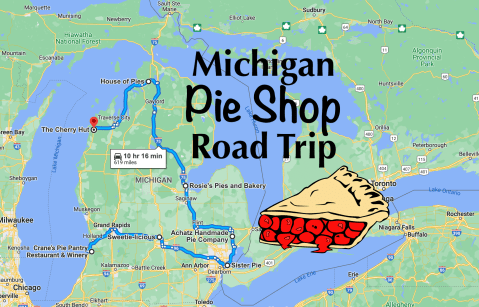 The Ultimate Pie Shop Road Trip In Michigan Is As Charming As It Is Sweet