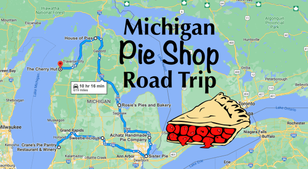 The Ultimate Pie Shop Road Trip In Michigan Is As Charming As It Is Sweet