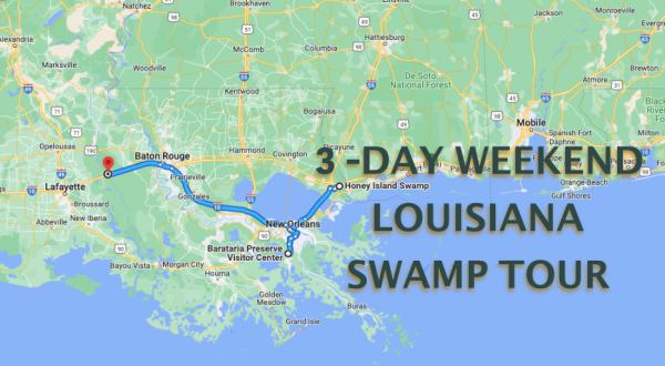 Spend Three Days In Three Swamps On This Weekend Road Trip In Louisiana