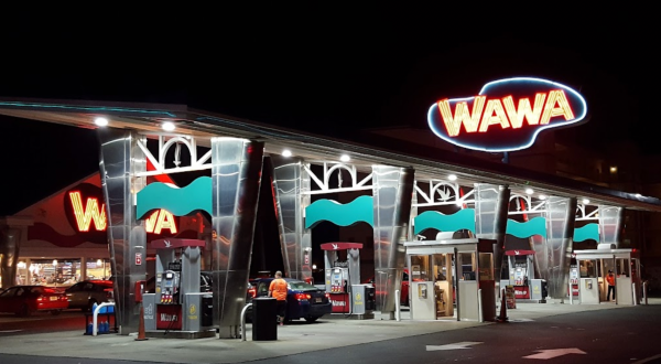 With Retro Decor And A Vintage Vibe The Coolest Wawa In The World Is Right Here In New Jersey