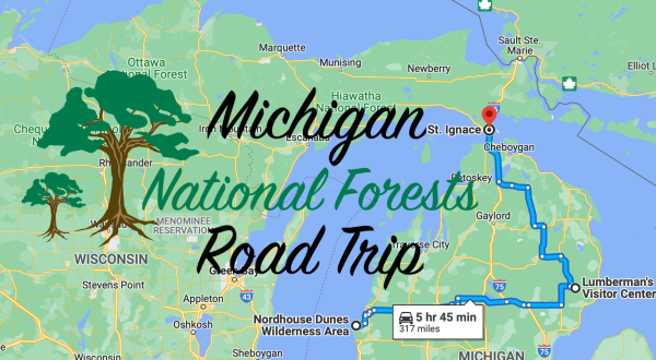 Spend Three Days In Three National Forests On This Weekend Road Trip In Michigan