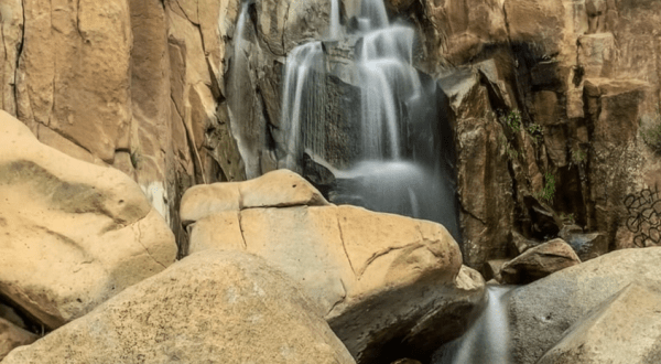 Hike Less Than Half A Mile To This Spectacular Waterfall In Southern California