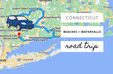 Explore Connecticut's Best Waterfalls And Beaches On This Multi-Day Road Trip