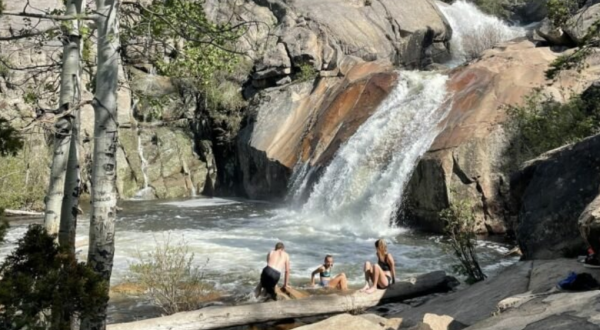 This Tiered Waterfall And Swimming Hole In Wyoming Must Be On Your Summer Bucket List