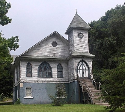 The Beautiful Old Church In West Virginia That's A Critically Endangered Historic Place