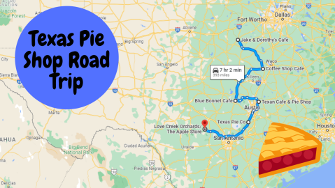 The Ultimate Pie Shop Road Trip In Texas Is As Charming As It Is Sweet