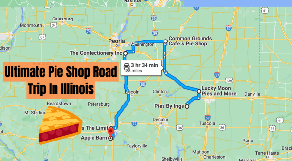 The Ultimate Pie Shop Road Trip In Illinois Is As Charming As It Is Sweet