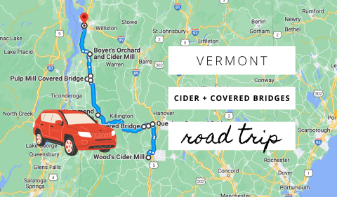Explore Vermont's Best Cideries And Covered Bridges On This Multi-Day Road Trip