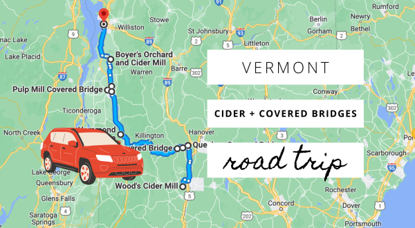 Explore Vermont’s Best Cideries And Covered Bridges On This Multi-Day Road Trip