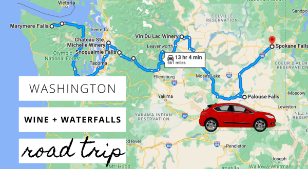 Explore The Best Waterfalls And Wineries In Washington On This Multi-Day Road Trip