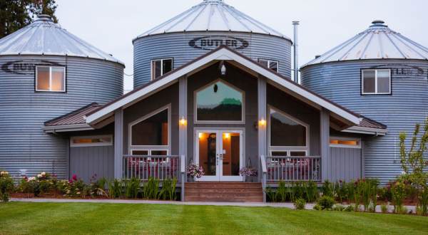 Stay In A Converted Grain Silo On A Beautiful Working Farm And Vineyard In The Heart Of Oregon Wine Country