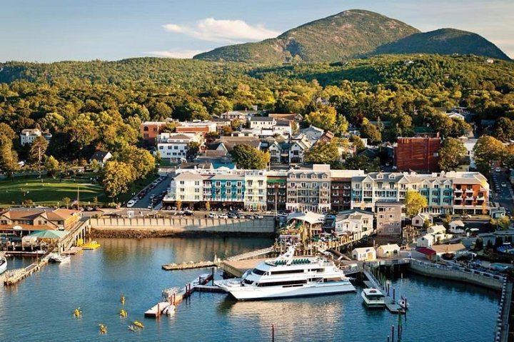 Coastal cities in Maine