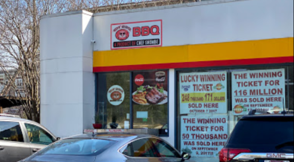 Some Of The Best BBQ In Georgia Actually Comes From A Small City Gas Station