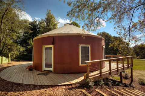 After You Hike To The Pocosin Trail Ruins, Sleep In A Yurt In Floyd, Virginia