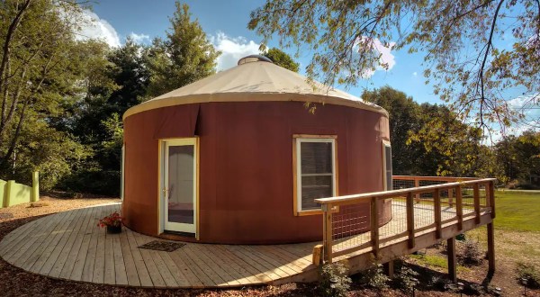 After You Hike To The Pocosin Trail Ruins, Sleep In A Yurt In Floyd, Virginia