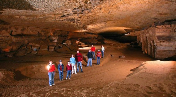 The Indiana Cave Tour Inside A National Landmark That Belongs On Your Bucket List