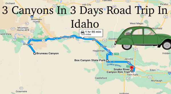 Spend Three Days In Three Canyons On This Weekend Road Trip In Idaho