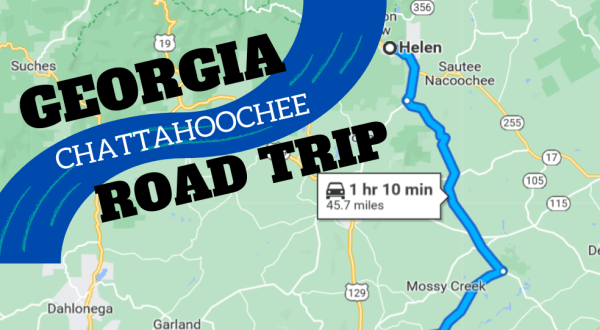 Follow The Chattahoochee River Along This Scenic Drive Through Georgia