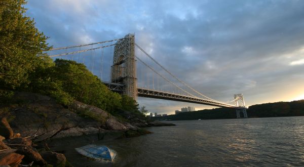 Once The Longest Suspension Bridge In The World, New Jersey’s George Washington Bridge Was A True Feat Of Engineering
