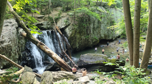 This Waterfall And Swimming Hole In Maryland Must Be On Your Summer Bucket List