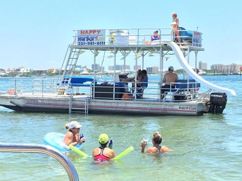 Rent Your Own Two-Story Party Boat In Alabama For An Amazing Day On The Water
