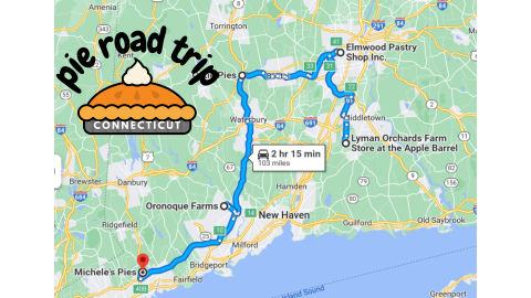 The Ultimate Pie Shop Road Trip In Connecticut Is As Charming As It Is Sweet