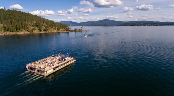 Rock To Live Bands In The Middle Of A Lake On This Scenic Boat Ride In Idaho