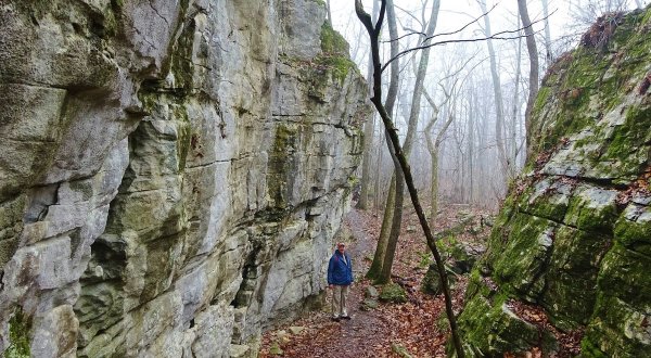 The Unique Rock Formations Along The Stone Cuts Trail In Alabama Are Downright Otherwordly