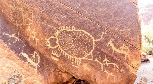You Can See Ancient Petroglyphs Along Colorado’s Historic Bridgeport Trail