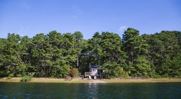 There’s No Reason To Leave This Unique Airbnb In Massachusetts, Complete With Its Own Private Beach
