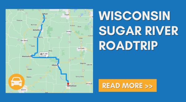 Follow The Sugar River Along This Scenic Drive Through Wisconsin