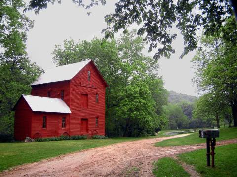 Most People Don’t Know There’s An Old Mill Hiding Deep In Missouri's Hills