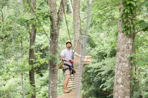The Magnolia Ridge Adventure Park Is Hiding In The Middle Of A Louisiana Forest And You Need To Visit