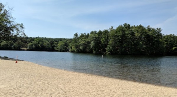 Make A Splash This Season At Georgiaville Pond, A Truly Unique Swimming Hole In Rhode Island