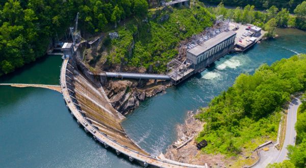 Once The Tallest Overflow Dam In The World, North Carolina’s Cheoah Dam Was A True Feat Of Engineering