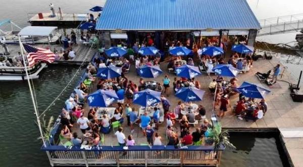 The Only Floating Bar In Iowa, Fleetwood At Saylorville Is The Perfect Place To Grab A Drink On A Hot Day