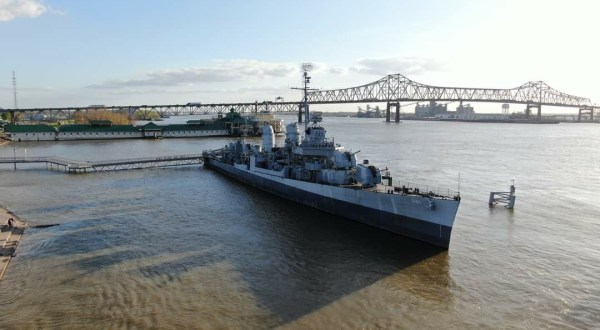 Stay Overnight On An Old WWII-Era Destroyer Here In Louisiana At The USS KIDD