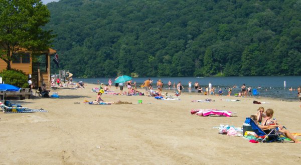 Make A Splash This Season At Laurel Hill Lake, A Truly Unique Lake In Pennsylvania