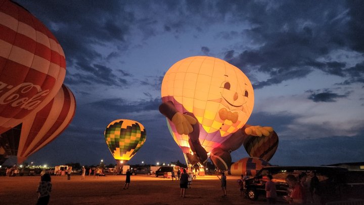 hot air balloon festival in Mississippi