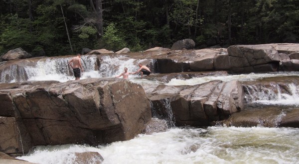 This Tiered Waterfall And Swimming Hole In New Hampshire Must Be On Your Summer Bucket List