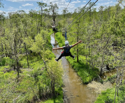 The One-Of-A-Kind Zip Line Park In Louisiana Is Absolutely Heaven On Earth