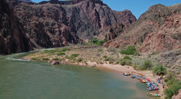 Paddle To A Hidden Beach In The Grand Canyon For A Uniquely Arizona Adventure