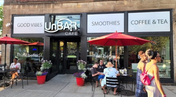 The Coolest Cafe In Cleveland, UnBar Cafe, Is The Perfect Spot To Grab A Drink On A Hot Day