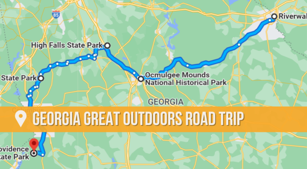 Take This Epic Road Trip To Experience Georgia’s Great Outdoors