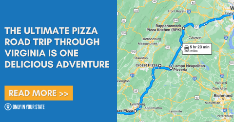 The Ultimate Pizza Journey Through Virginia Makes For One Delicious Adventure
