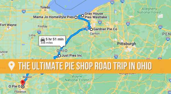 The Ultimate Pie Shop Road Trip In Ohio Is As Charming As It Is Sweet
