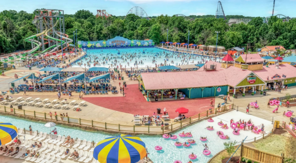 Part Waterpark And Part Amusement Park, Six Flags America Is The Ultimate Summer Day Trip In Maryland