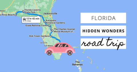 Take This Epic Multi-Day Road Trip To Discover The Hidden Wonders Of Florida